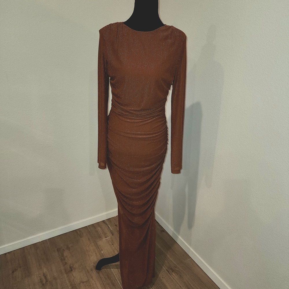 Vici Cinnamon Long Sleeve Dress